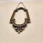Vintage F b a i  Ornate Brass Picture Frame Italy Victorian Rococo Art Decor 250