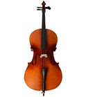 4 4 Full Size Acoustic Cello With Case Bow Rosin Wood Color