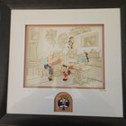 The Pinocchio 60th Anniversary Framed Pin Set-limited Edition