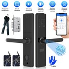 Smart Door Lock Wifi Biometric Fingerprint App Password Keyless Keypad Entry Us