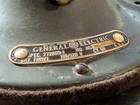 Ge Vintage Table Fan Metal 1940  Tilt 3-blade Antique Art Deco Bronze