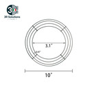 25cm Wire Garland Frame For Ingr Door Decorations