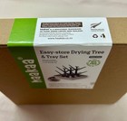 Haakaa Easy-store Baby Bottle Drying Tree   Tray Set Slate Grey New Sealed