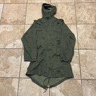 Vintage 1980s Us Army Night Desert Camo Fishtail Parka Small Original
