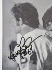 Oakland Raiders 1970s Offensive Line G  Buehler j  Vella d  Dalby Signed Poster