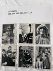 Original Vintage 1960 s Topps Beatles Trading Card Lot Of 52 Color   Bw
