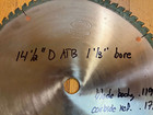 North American 14 1 2  D 1 1 8  Bore 72 Tooth Atb Industrial Crosscut Saw Blade