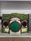 Hobbit House Book Nook  Lotr Book Ends  Wall Decor 