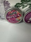 4 Pack Aaron   s Crazy  Thinking Putty Sugar Plum Shine Liquid Glass Purple New