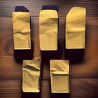 Vtg Dental Silver Solder Sheet Lot 205g Nos Us Military Medical Multi Grade Lot