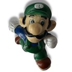 Vintage 1989 Applause Nintendo 2 5    Super Mario Bros 2 Luigi Running Pvc Figure