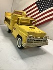 Vintage 1962 Buddy L Yellow Pressed Steel Coca Cola Delivery Truck 