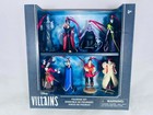 Disney Villains Custom Ornament 8pc Box Set - Christmas Figures Gaston Hades Ect