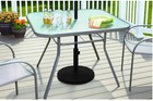 Mainstays 22 Lbs Black Round Powder Coated Resin Patio Umbrella Base