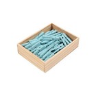 Jam Paper Wood Clip Clothespins Medium 1 1 8 Inch Blue Clothes Pins 230726776