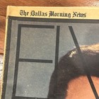 Elvis Presley Collectible Vintage Special Dallas Morning News Tribute 1977