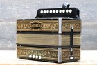 Hohner Vienna 1-row 4-bass 10-treble Button  c  Diatonic Accordion - Germany