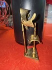 Vintage Praying Jewish Brass Shabbos Figurine Sabbath Sculpture Jerusalem Israel