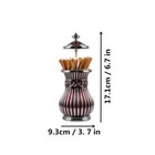 Automatic Metal Table Cigarette Box Pop Up Dispenser Holds 20pcs Cigarettes