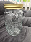 Sunflower Design Quart Square Glass Mason Canning Jar   750 Ml   Beautiful   