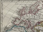 1829 Ancient World Antique Hand Coloured Map By Sidney Hall