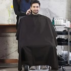 Share Hair Cutting Cape Pro Salon Hairdressing Hairdresser Gown Barber Solid Bla