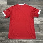  100 Nwt Adidas Liverpool Fc Red White Soccer Jersey Futbol Kit Sz L Shirt