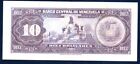 Venezuela Xf Note 10 Bolivares Bs January 1974 P-51d T8  low Shipping 
