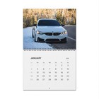 Bmw Sports Car Calendar 2026  Turbo Series Art Poster  Car Guy Gift Garage Decor