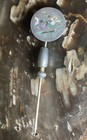 Vintage Mexico Sterling Silver Abalone Bird Inlay Stick Pin Hat Pin