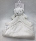 S l  Home Fashions So Dreamy Plush White Teddy Bear Security Blanket Baby Lovey