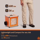 Purisystems  Hepa 600 Uvig Air Scrubber purifier 600 Cfm  w Light ion Generator