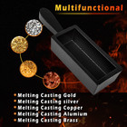 100 Oz Cast Steel Ingot Mold For Melting Casting Refining Gold Silver Copper Alu