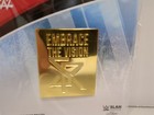 Seth Rollins Embrace The Vision Gold Pin Wwe Slam Crate New sealed 