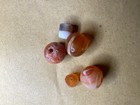 Ancient Bactrian Etched Carnelian Beads 200bce