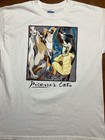 Vintage Picasso   s Cats Shirt Size L White Pablo Picasso 1992 Rare
