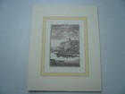 St  Salvador  Anno 1690  Mallet Map   Mounted Behind Passepartout 