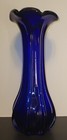 Vintage Handblown Cobalt Blue Vase