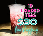 Loaded Tea Bundle Best Seller Flavors Pack Of 10 Boosted Energizing Invigorating