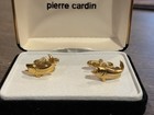 Pierre Cardin Vintage Mcm Fish Bass Cufflinks Gold New Nib Box
