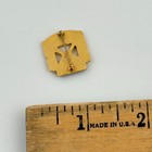 New York City Woman s Bowling Association Vtg Pin Gold Tone Blue Enamel 1964