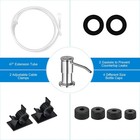 Kitchen Sink Soap Dispenser  Brushed Nickel  With 47  Extension Tube Kit