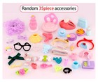 35 Pcs Lps Random Accessories For Minilpsshop Pets Dachshund Great Dane Kid Gift