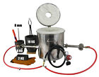 Lsmiitth 16kg Dual Burner Gas Metal Melting Furnace Propane Forge Copper Casting