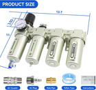 Industrial 4-stage Air Dryer System For Compressors With Auto Drain