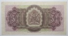 May 1 1957 Bermuda Five Shillings Note Vf Or Better