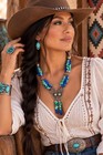 Vintage Sterling Silver Lapis Lazuli Turquoise Coral Necklace Cloisonne Tribal