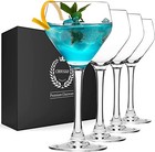  Nick   Nora Glasses Cocktail Glasses Set Of 4  Hand Blown Premium Crystal 