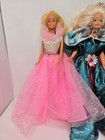 Lot Of 5 Vintage Barbie Dolls 90s Holiday  90  93  95    2 Hispanic W  Outfits