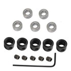 5pc 1 4 Inch The Shank With Bearings Accessory Kit Ball Bearing For Router Bit 